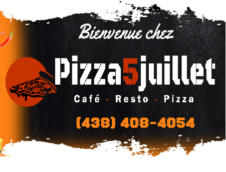 Pizza 5 juillet